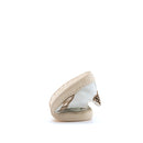 Ténis Free Branco/Dourado