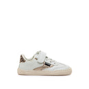 Ténis Free Branco/Dourado