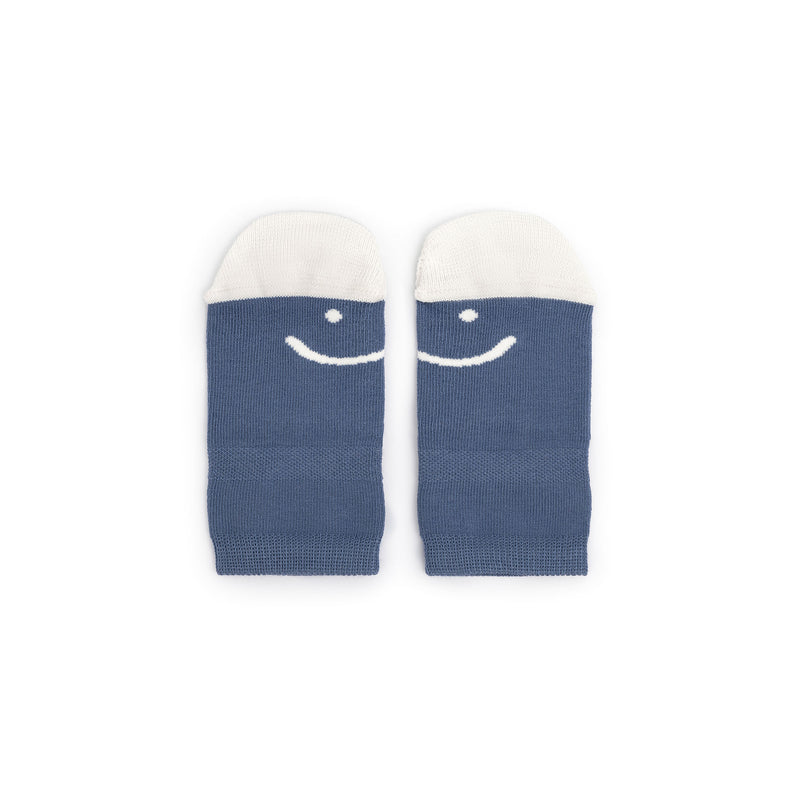 Kit de 3 Meias Barefoot Azul - Tip Toey Joey