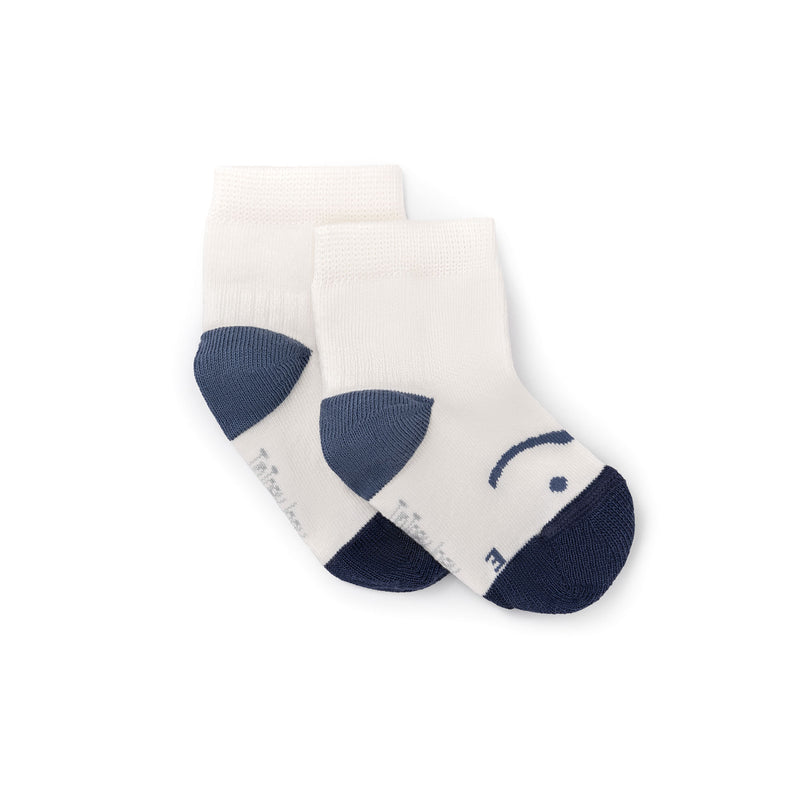 Kit de 3 Meias Barefoot Azul - Tip Toey Joey