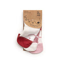 Kit de 3 Meias Barefoot Rosa - Tip Toey Joey