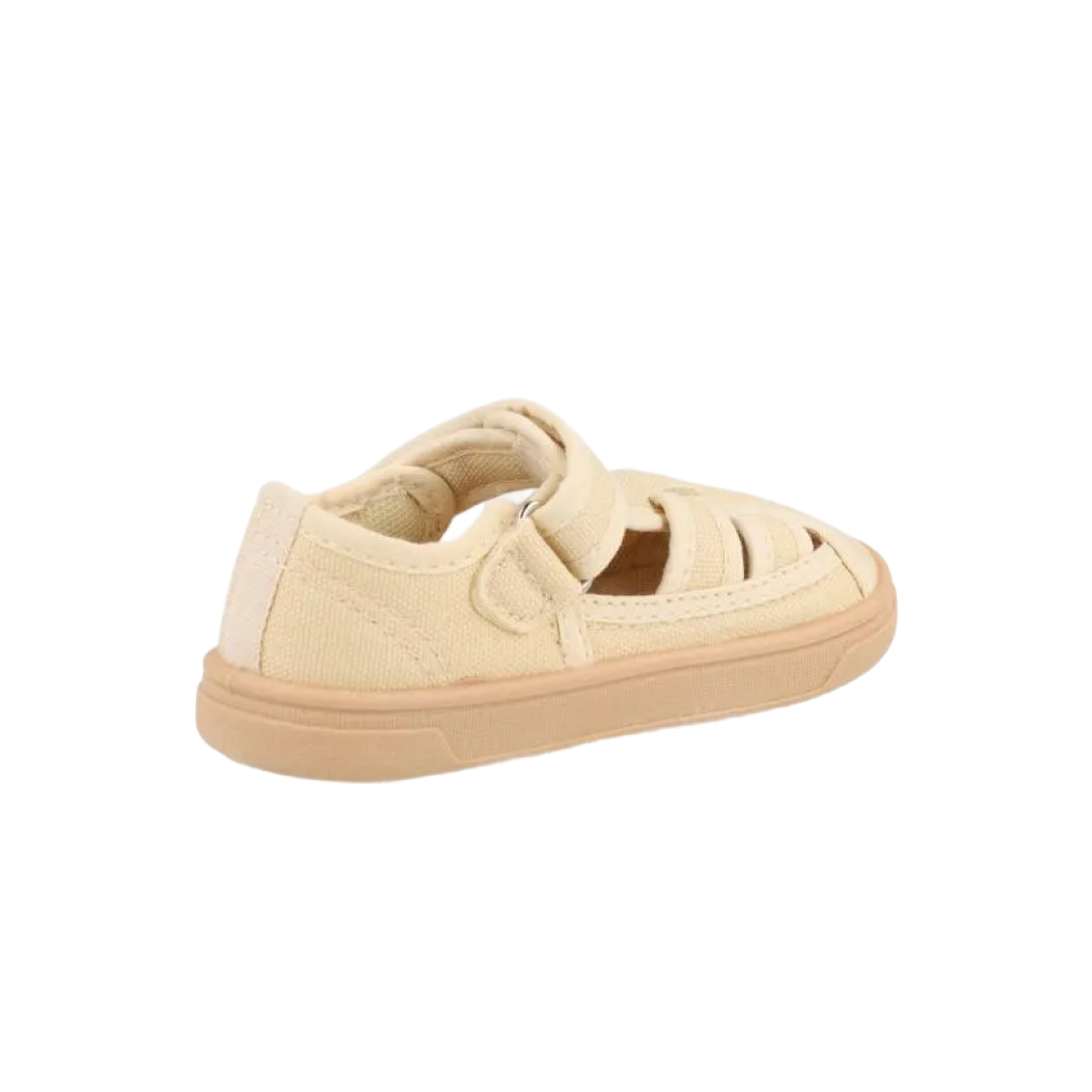Sandália Lona Molly Beige - Blanditos by Crio’s