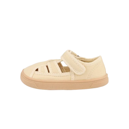 Sandália Lona Molly Beige - Blanditos by Crio’s