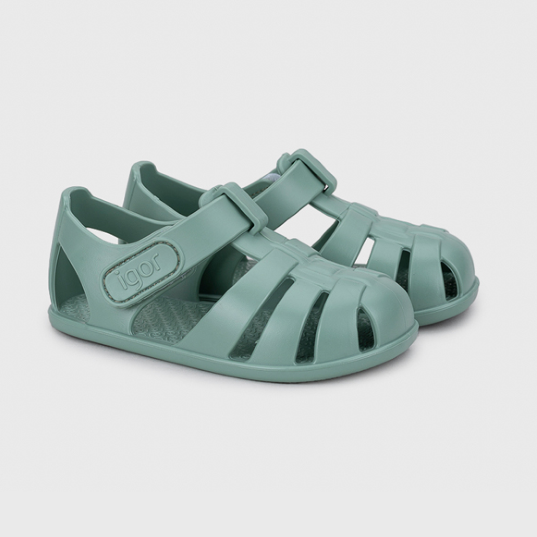 Sandália Nemo Solid Matcha - Igor Shoes