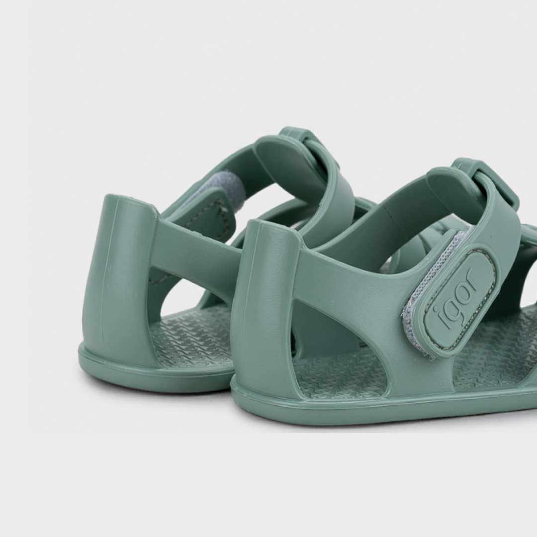Sandália Nemo Solid Matcha - Igor Shoes