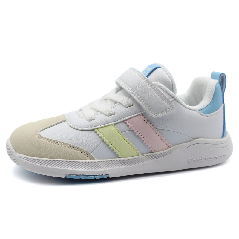 Ténis Barefoot Ares Amarelo Rosa e Azul - Loja - Pés Marotos